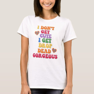 Amusant Cheeky et mignon LGBT Pride Mois T-shirt