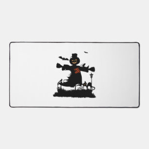 Amusant design d'halloween avec épouvantail
