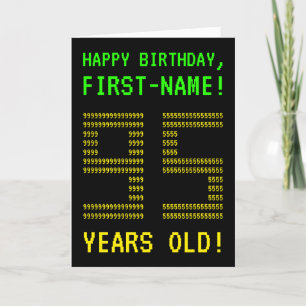 Amusant, Geeky, Nerdy "95 ANS !" Carte d'anniversa