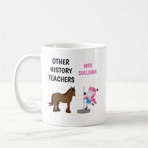 Amusant Histoire personnalisée Enseignant Mug Cade