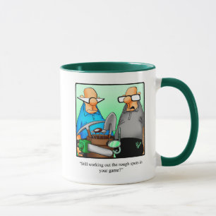 Amusant Humour de golf "Rough Spots" Mug