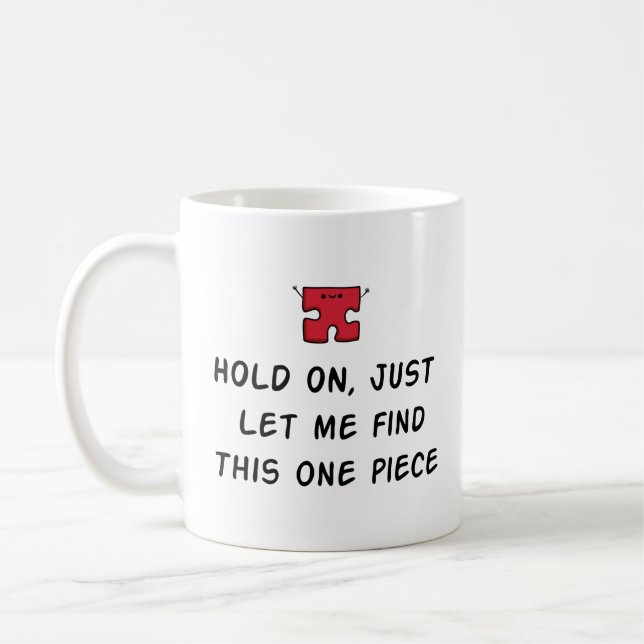 Amusant Jigsaw Puzzle Mug - Puzzle Lover Gidei (Gauche)