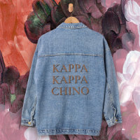 Amusant Kappa Kappa Chino café Lover