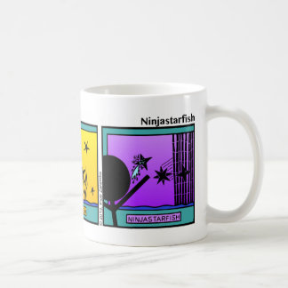 Amusant Ninja Starfish Stickman Mug - 103
