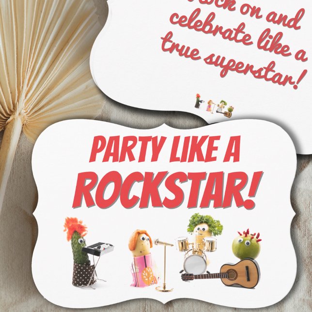 Amusant nourriture carte d'anniversaire jeu drôle  (Créateur téléchargé)