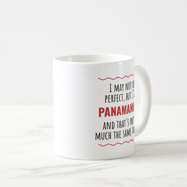 Amusant Panamanian Panama Idée cadeau Mug (Devant droit)