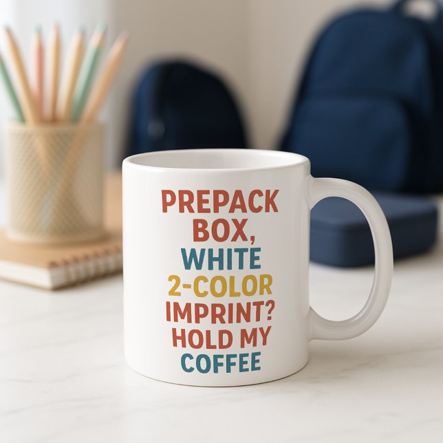 Amusant Parent School Supply Mug ; Prepack Box Hol (Créateur téléchargé)