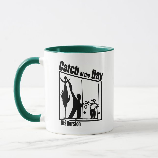 Amusant Pêche Mug Pêche Humour Pêche Capture (Gauche)