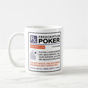 Amusant Poker Mug Conception d'ordonnance