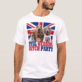 Amusant T-shirt Royal Mariage Watch Party
