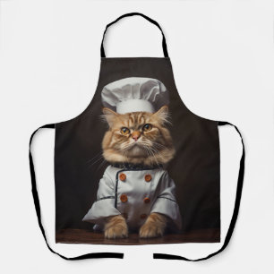 Amusant tablier pour Amoureux de les chats et cuis