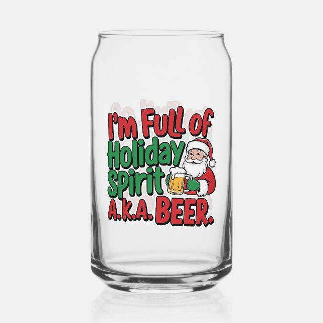 Amusant Vacances bière alcool fête de Noël (Recto)