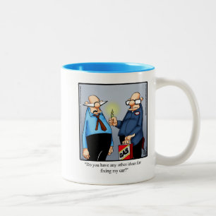Amusant véhicule mécanique Humour-cadeau Mug
