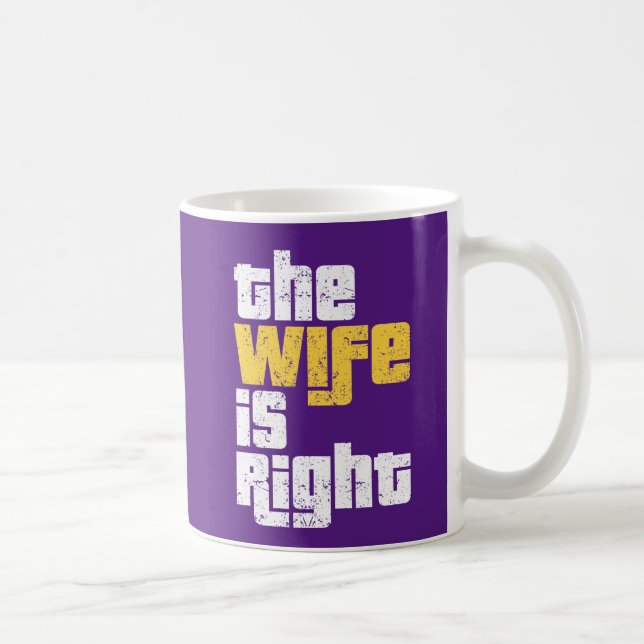 Amusante Femme Humour Mug (Droite)