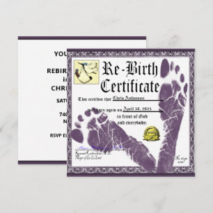 Amusante invitation de fête d'anniversaire pour ad