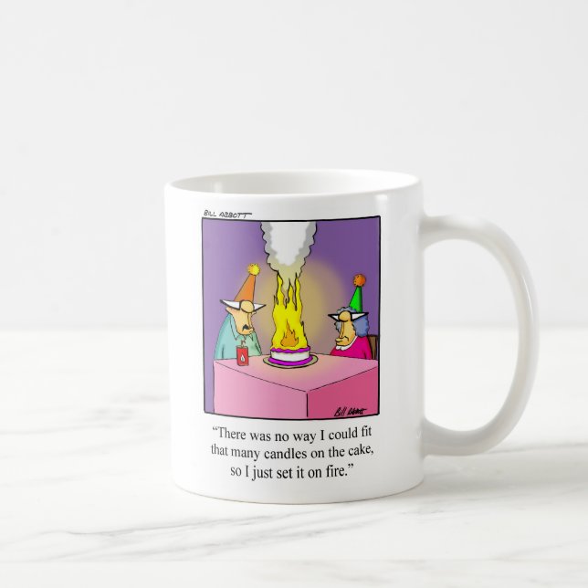Amusante Mug d'anniversaire (Droite)