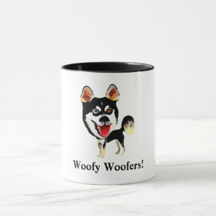 Amusante Mug de Chien Husky Sibérien