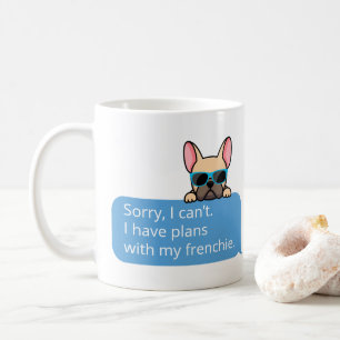 Amusante Mug Française de Bulldog