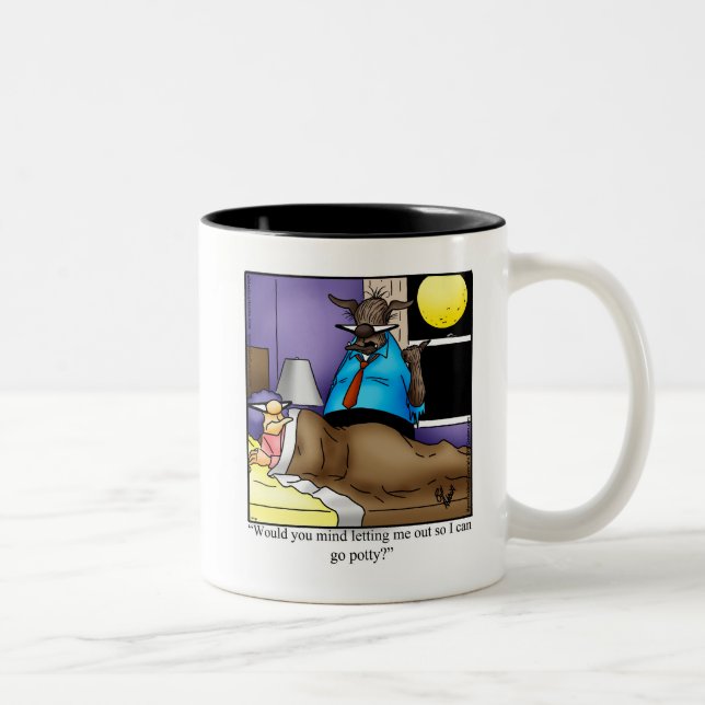 Amusante Mug Humour Halloween (Droit)