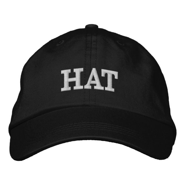 Amusante nouveauté brodée CASQUETTE Casquette de b (Devant)