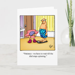 Amusants et rires Humour Vierge Carte de voeux
