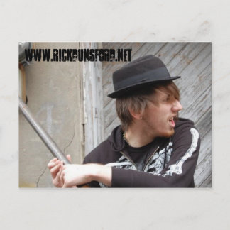 Amusement avec carte postale Rick Dunsford