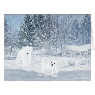 Amusement de neige - ours blanc CUB