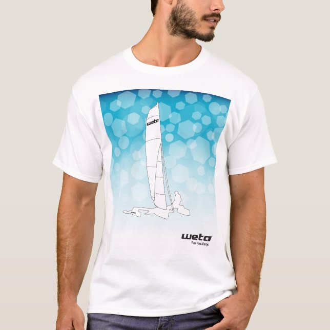 Amusement de Weta. Rapide. T-shirt facile (Devant)
