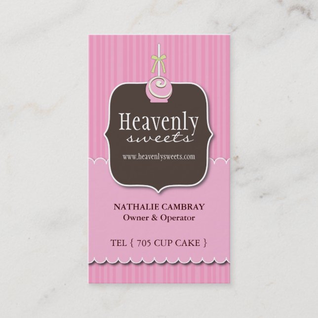 Amusement et carte de visite lunatique de bruits (Devant)