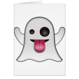 Amusement frais d'Emoji de fantôme effrayant