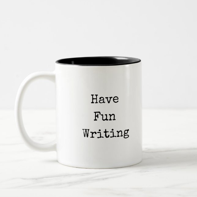 Amusez-vous à écrire Mug (Gauche)