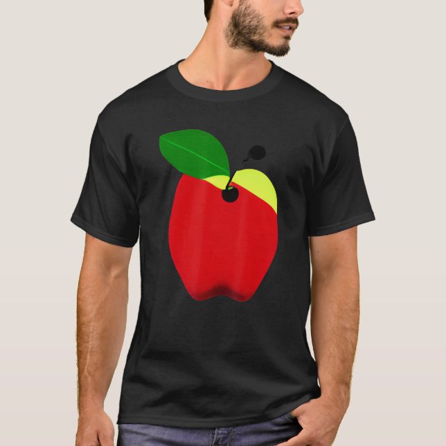 amusing Apple vegetarian 1 T-Shirt (Vorderseite)