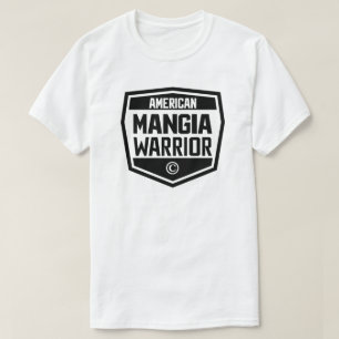 AMW schwarzes Logo T-Shirt