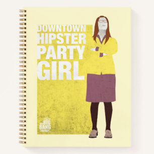 Amy   Downtown Hipster Party Girl Notizbuch