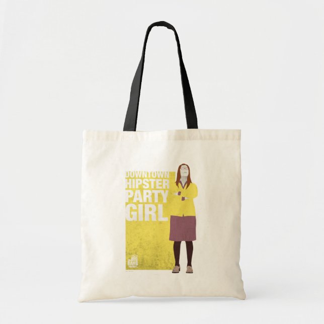 Amy | Downtown Hipster Party Girl Tragetasche (Vorne)