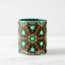 AMY ~Personalisierte Muscheln für Weihnachtsmuster
