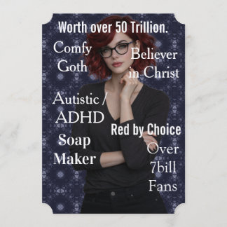 Amy Rosen Blue Feiertagskarte