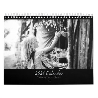 Amy’s 2026 Monochromer Fotokalender Kalender