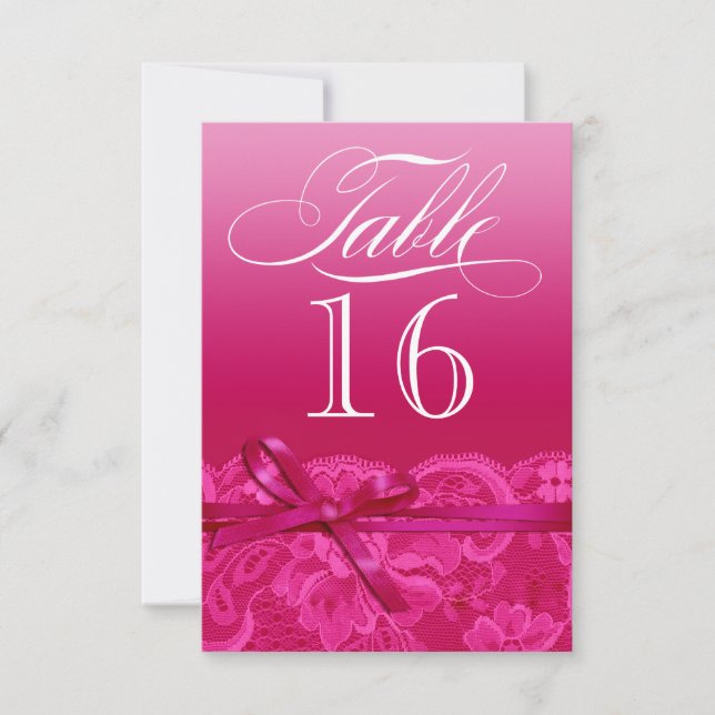 Amy Table Card-16 Einladung (Vorderseite)