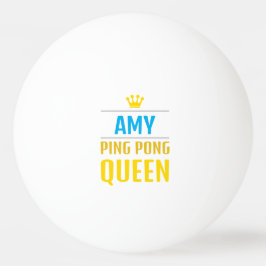 Amy Tischtennisball