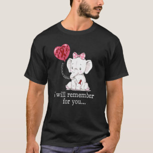 Amyloidose Awareness Elephant T-Shirt