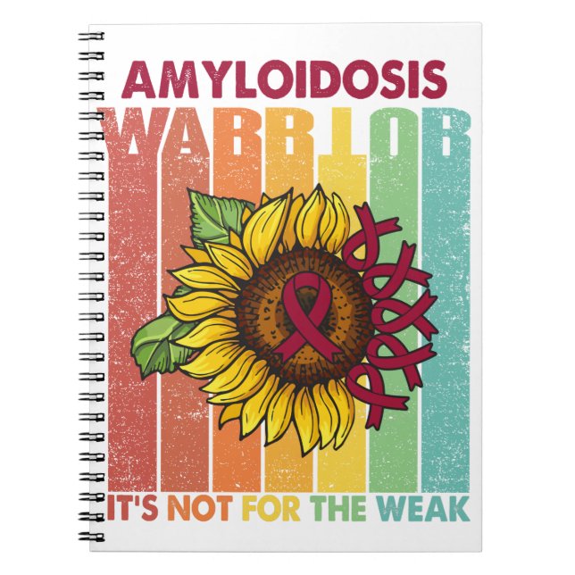 Amyloidose Warrior Es ist nicht für die schwache Notizblock (Vorderseite)