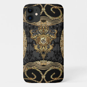 Amymica Damask Monogramm Case-Mate iPhone Hülle