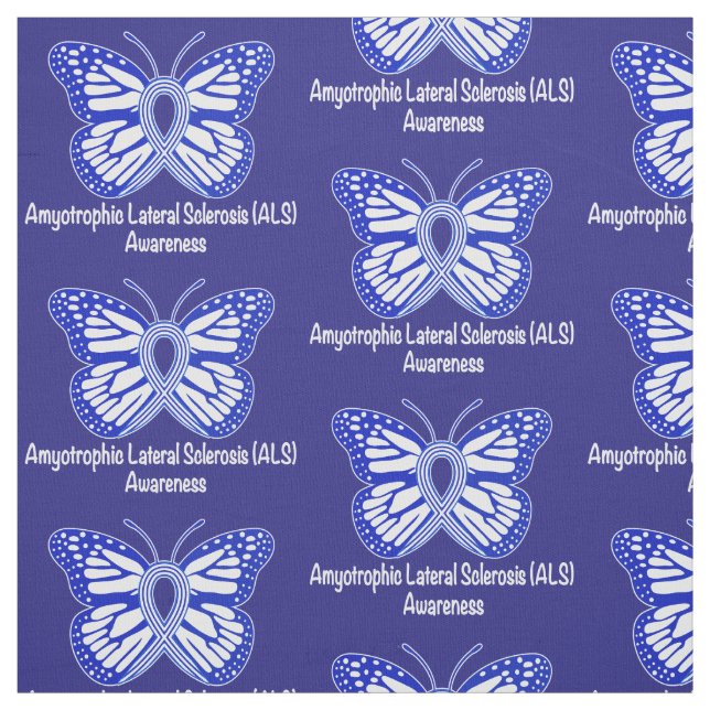 Amyotrophe Lateralsklerose ALS Stoff (Muster)