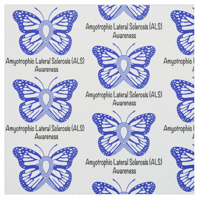Amyotrophe Lateralsklerose ALS Stoff (Muster)