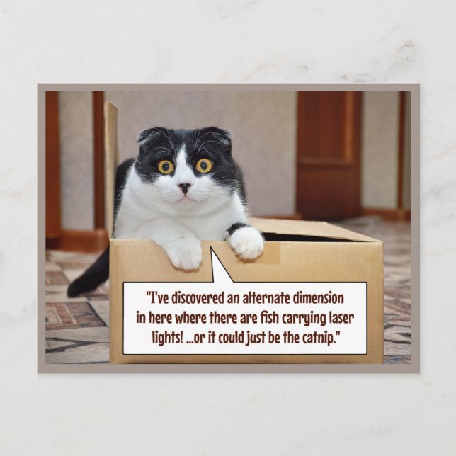 An alternate dimension feiertagspostkarte (Vorderseite)