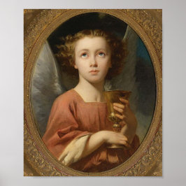 "An Angel Holding a Chalice" Art Poster