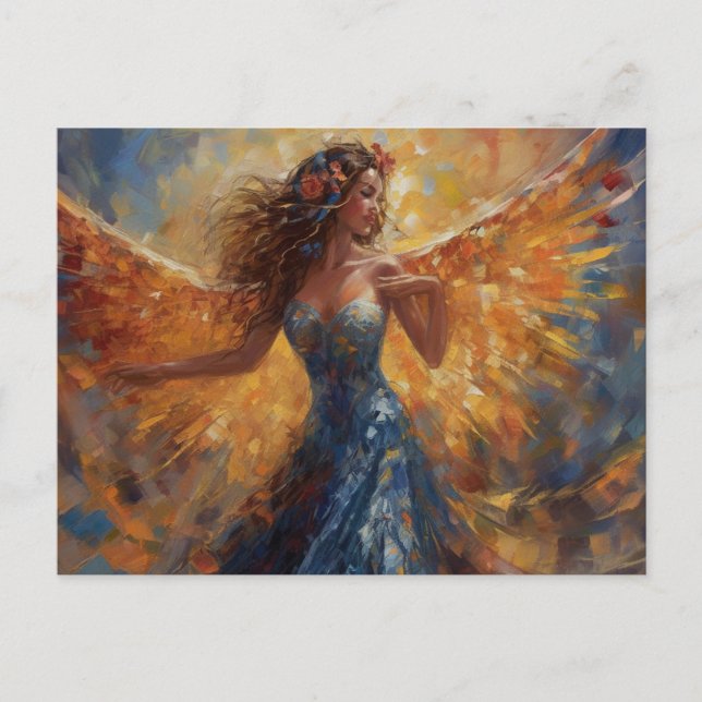 An Angel Postkarte (Vorderseite)