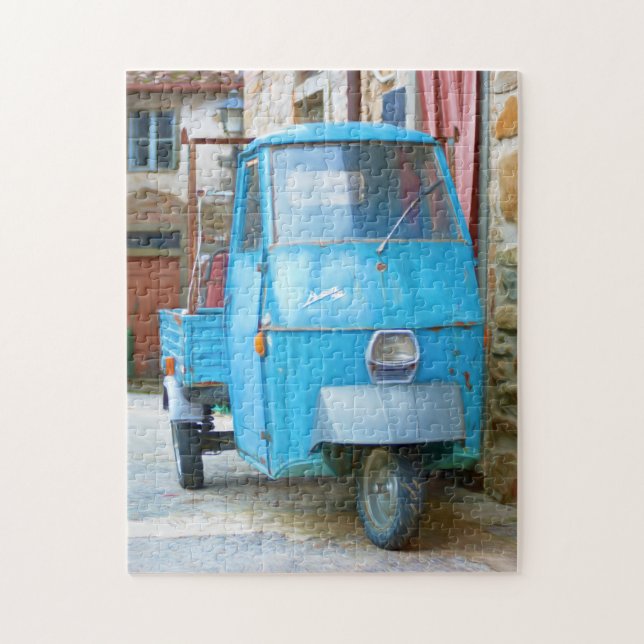 An Ape Street - Jigsaw Puzzle (Vertikal)