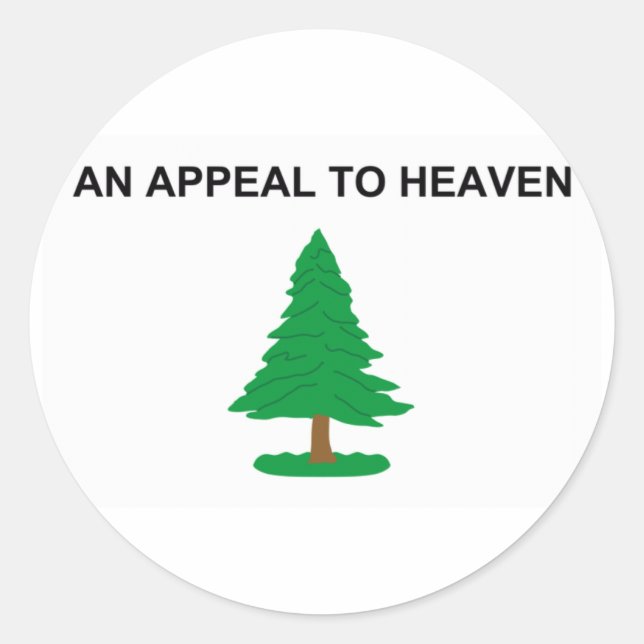 An_appeal_to_Heaven_Flag Stickers (Vorderseite)